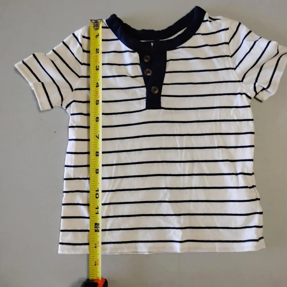 Old Navy Boys Striped Henley Shirt – Size 2T